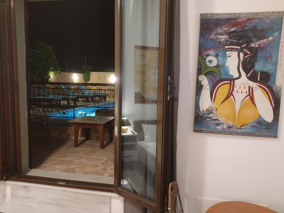 Xenonas Κithαiron Hotell Vília Exteriör bild