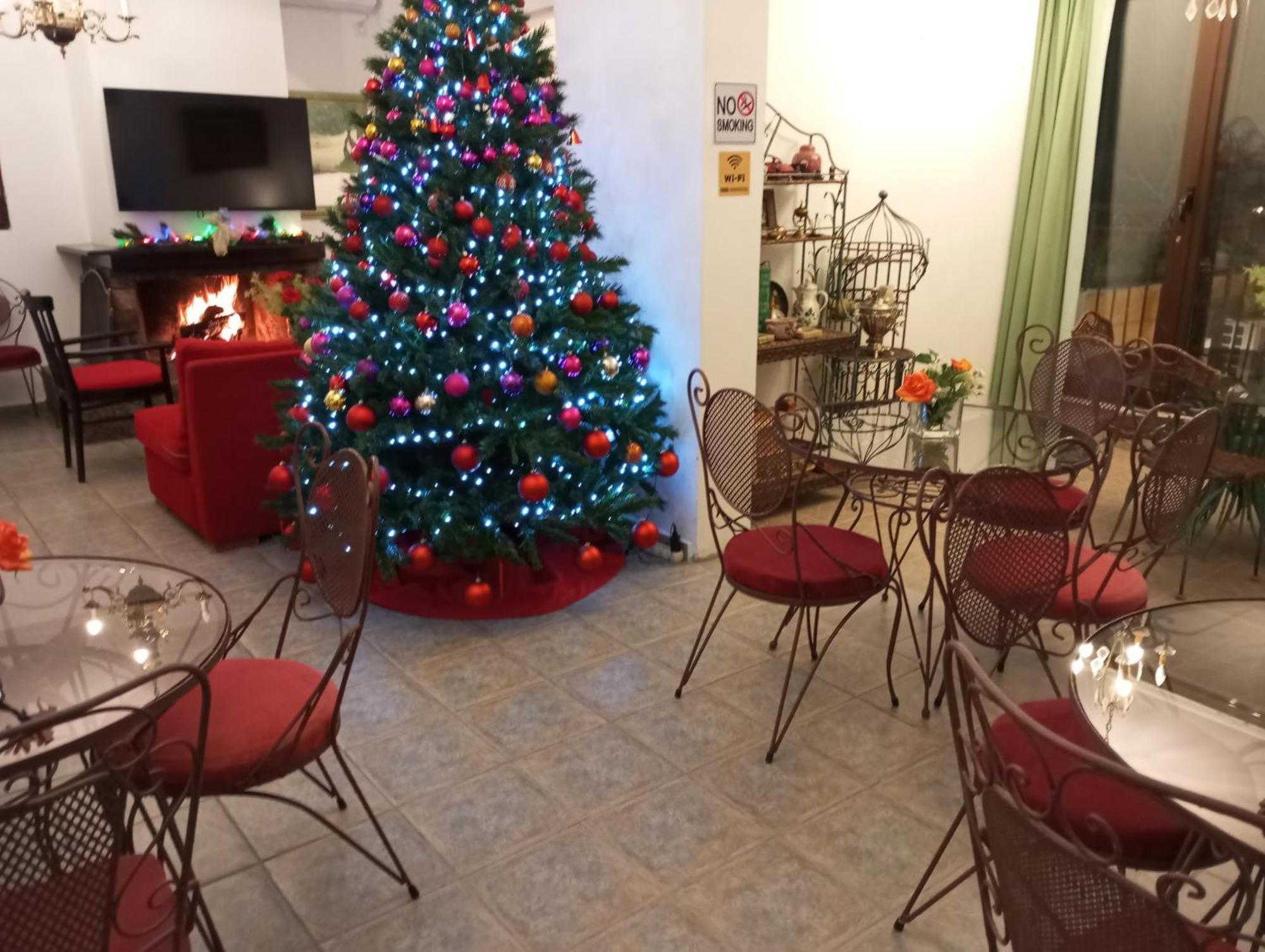 Xenonas Κithαiron Hotell Vília Exteriör bild